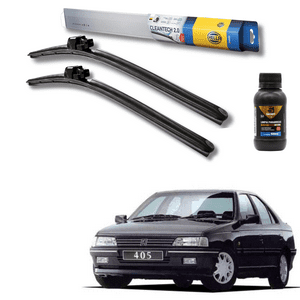 Plumillas Hella Cleantech Para Peugeot 405 1989-1999