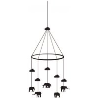 Rienda Libre Graphics - Decomural Elephant Cloud Mobile Nursery Ws-44192