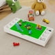 thumbnail image 2 of The 2 in 1 Rollaway Play Table and Toy Organizer Compatible with Lego Suitable for Storing Under Bed or Sofa-White (38" x 18.7" x 5.9"), 2 of 3