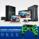 thumbnail image 2 of Mando inalámbrico para PS4, mando a distancia compatible con Playstation 4/PS4 Slim/PS4 Pro/PC con Windows, iluminación verde, 2 of 6