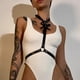 thumbnail image 1 of Sexy Garter Belt Leather Harness Lingerie Fetish Body Bondage Harness BDSM Leg Harness Woman Thigh Garter Gothic Clothes, 1 of 3