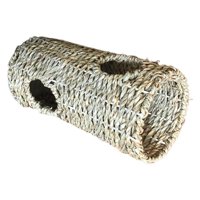 Magideal - Escondite De Túnel Para Hámster Con Entrada Abierta, Nido, Jaula De Túnel De Paja, Accesorios Para Ratas Hámster, Animales De Tamaño Pequeño, Mascotas