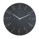 thumbnail image 4 of Hanging Clocks Non Ticking Silent Simple 12 Inch Wall Clock for , Negro, 4 of 5