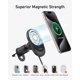 thumbnail image 2 of Cargador de coche Anker MagGo Qi2 inalámbrico 15W negro USB‑C, 2 of 6
