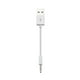 thumbnail image 1 of Cable Convertidor De Enchufe De Audio Auxiliar MP3 Macho A USB 2.0 Macho De 3,5 Mm 0,15 M, 1 of 3