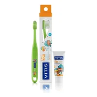 Vitis Kids Pack Cepillo + Mini Gel Dental 8Ml