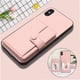 thumbnail image 3 of FOXDOCK Funda para iPhone XS Max con Bloqueo RFID - Diseño Elegante con Cierre de Botón, 3 of 5