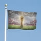 thumbnail image 3 of Copa Mundial de la FIFA Bandera impresa con temática, regalo perfecto para fanáticos, amigos y familiares, y adecuada para actividades al aire libre e interiores, decoraciones de fiesta. 60*90CM, 3 of 6
