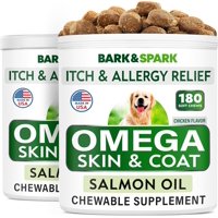 Omega 3 Treats Bark&Spark Para Perros Con Aceite De Pescado 360 Treats