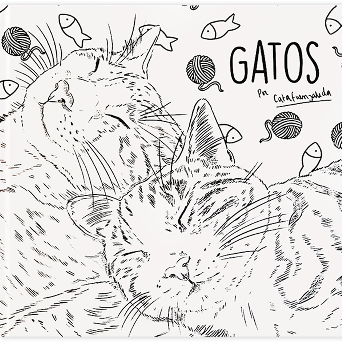 Galería Donne - Libro Para Colorear Gatos Cata Fuenzalida