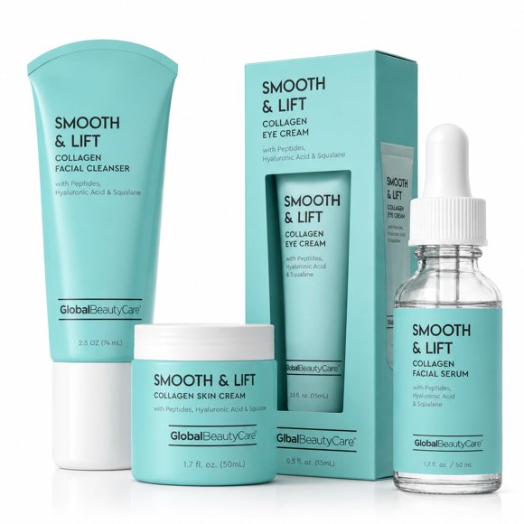 Kit de Cuidado de la Piel Global Beauty Care – Pack de Colágeno