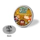 thumbnail image 3 of El mundo de Craig-Theme Round Button Badge: Premium Metal Construction, Ideal for High-End Events 2.8 cm, 3 of 6