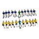 thumbnail image 4 of 22 piezas Jugador de fútbol en miniatura Figuras de juguete Mini fútbol Men Props Crafts Diorama Figuras de personajes para el diseño de la estación, 4 of 5