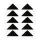 thumbnail image 3 of 10 Uds. Alfombrilla Antideslizante Portátil Con Agarre Para Alfombra, Alfombrilla Para área De Granja, Alfombras Triangulares, 3 of 5