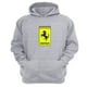 thumbnail image 1 of Polerón Canguro Ferrari Gris Claro Talla L Unisex, 1 of 3