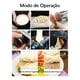 thumbnail image 3 of Maquina Hacer Pasta Fresca Tallarines Cortador Manual Rodillo Ajustable Masa Spaghetti Linguini Cocina Reposteria Acero Inoxidable FIGOIMPORT, 3 of 8