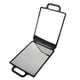 thumbnail image 1 of Espejo de mano plegable de doble cara, ideal para regalar a estilistas. Portátil, con doble asa, perfecto para dormitorio, salón de belleza, spa y maq, 1 of 5