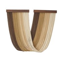 Magideal - Tapiz Colgante De Pared, Decoración De Habitación De Fácil Montaje, Decoración Moderna Nórdica Bohemia, Decoración Del Hogar Para Dormitorio De Boda, Marrón