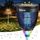 thumbnail image 1 of Lámpara solar mata insectos Jinyeda 4200V con luces RGB efecto llama para exteriores, 1 of 7