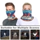 thumbnail image 4 of The California Raisins Braga de Cuello Protección Solar - Bandana UV Refrescante para Ciclismo y Deportes al Aire Libre, Hombres y Mujeres, 4 of 6