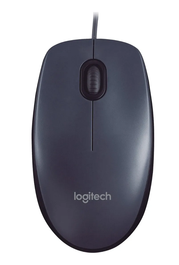 Genérico - Mouse Logitech M90 Alámbrico Usb Negro