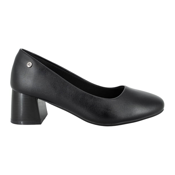Zapato Tacón Bloque Suzi Negro Alquimia