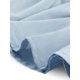 thumbnail image 5 of INSPIRE CHIC Blusa de Mujer para Regreso a Clases con Peplum, Mangas Abullonadas, Cintura Fruncida, Azul XS, 5 of 6