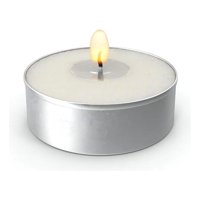 Genérico - Paquete Vela Sin Perfume Soporte Aluminio Decoracion Lau