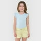 thumbnail image 4 of Short Niña Kids Denim Color Amarillo Corona, 4 of 5