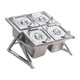 thumbnail image 1 of Servidor De Condimentos Refrigerados Con Cuchara, Bandeja Para Servir Refrigerada Con Hielo, Tienda, Restaurante, 36,5x37cm, 1 of 5