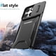 thumbnail image 3 of Funda Resistente para Motorola Moto G Stylus 2025 con Tapa Deslizante y Protección Militar Negro, 3 of 5