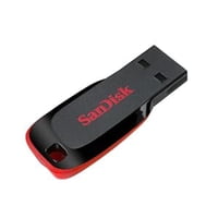 Sandisk Cruzer Blade - Usb Flash Drive - 128 Gb - Usb - Black, Red
