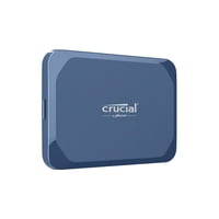 Ssd Portátil Crucial X10 De 2 Tb Usb 3.2 Usb-C Azul