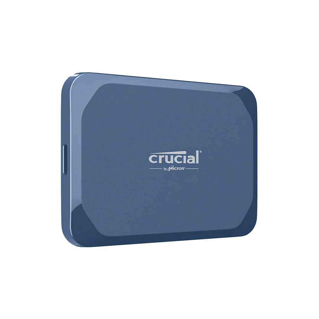 Ssd Portátil Crucial X10 De 2 Tb Usb 3.2 Usb-c Azul