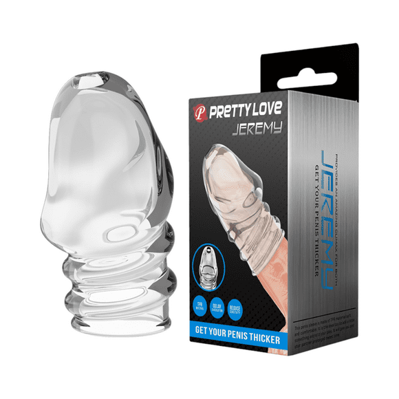 Funda para Pene Penis Sleeve Jeremy Transparente