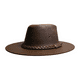 thumbnail image 1 of Sombrero de Cuero Café L Tratur, 1 of 4