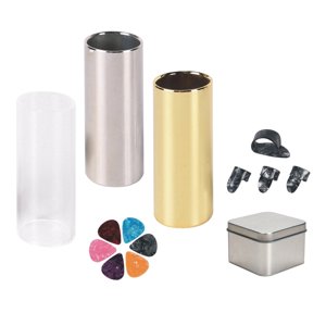 Magideal - Diapositivas De Guitarra Para Accesorios De Guitarra Acústica, Instrumentos, Piezas De Guitarra Y 6 Púas De Guitarra Para Guitarra Acústica, Guitarra