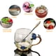 thumbnail image 4 of 1 juego de taza de té y café de cristal con cuchara, ideal para regalar., 4 of 5