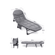 thumbnail image 2 of Catre/cama campaña outdoor plegable acolchado gris, 2 of 3
