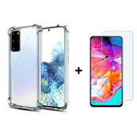 Genérico - Kit Carcasa Antigolpes + Lámina Hidrogel Para S20 Ultra