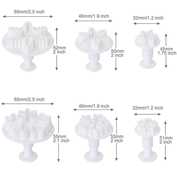 Cortador De Galletas Con Molde De Acero Inoxidable En Forma De Copo De