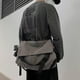 thumbnail image 1 of Vintage Canvas Crossbody Bag, Large Capacity Messenger Bag, Simple Student Shoulder Bag, 1 of 4