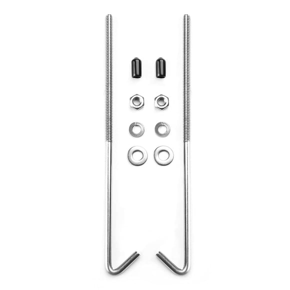 Pernos de sujeción para batería ARONOVA de 20 cm, acero inoxidable