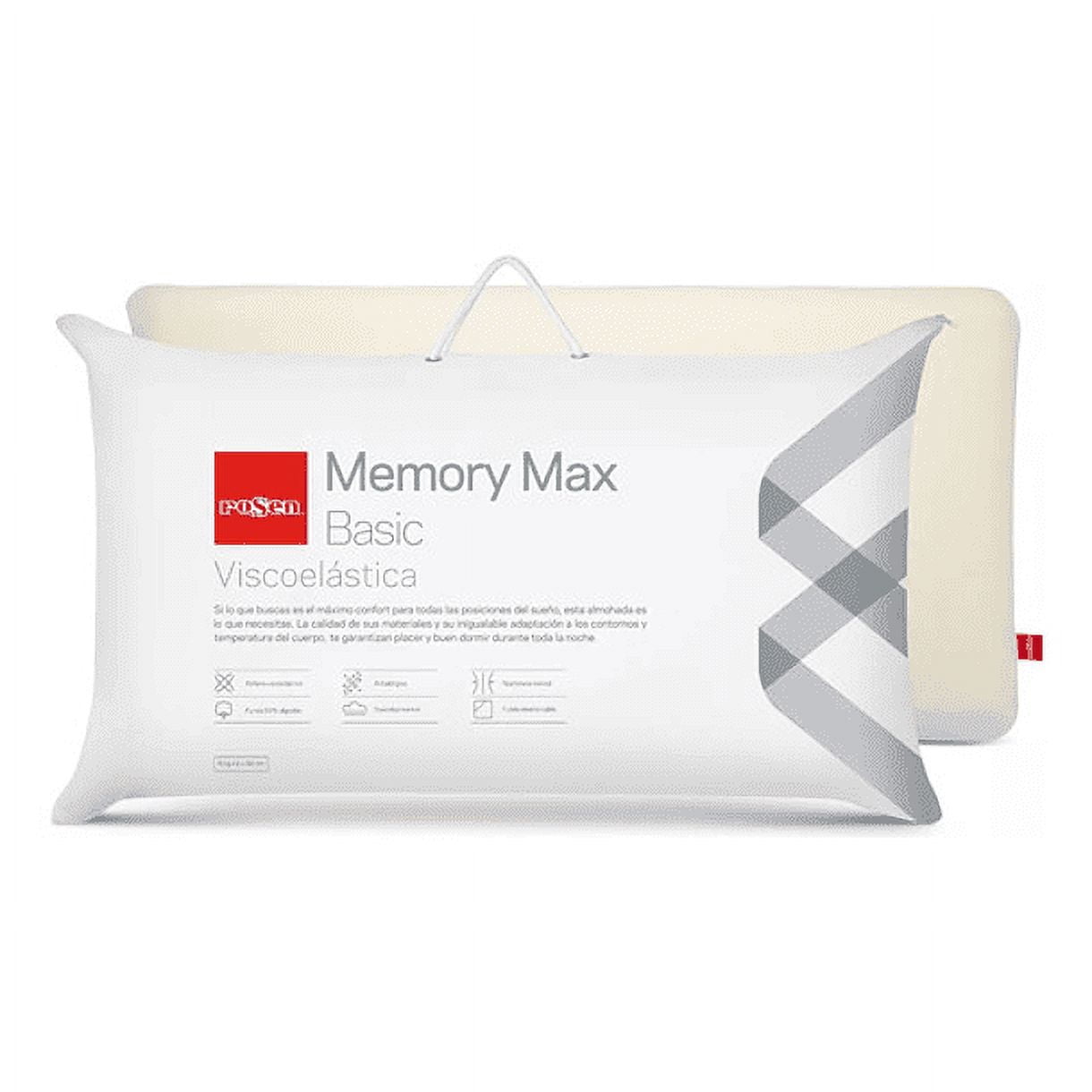 Almohada Rosen Memory Max Americana 42x80 Cm