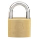 thumbnail image 1 of Candado Brinks 40mm Brass, 1 of 2