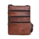 thumbnail image 1 of Bolso bandolera con múltiples bolsillos y correa, bolso de viaje ligero, bolso de mano diario para teléfono móvil., 1 of 5