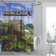 thumbnail image 2 of Minecraft Cortina de Ducha para Baño Decoración del Hogar, Cortinas de Baño Impermeables Duraderas, Cortina de Baño, Decoración de Baño para Adultos Niñas Niños, Regalos para Casa 119cmX180cm, 2 of 5