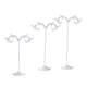 thumbnail image 3 of 3x Iron T Bar Earring Necklace Jewelry Display Stand Rack White-Wave, 3 of 3