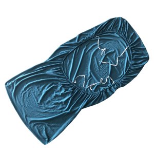 Magideal - Funda Elástica Para Chaise Longue Para Sala De Estar, Funda Para Chaise Longue Sin Brazos Para Interior Para Chaise Longue De Dormitorio , Azul