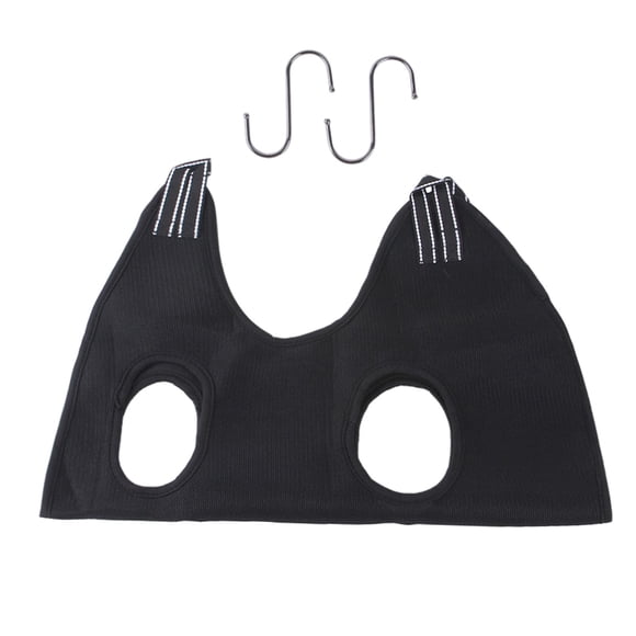 Hamaca para el cuidado de perros pequeños, arnés para cortar uñas para perros, restricción para baño rápido para perros, secado de pelo para perros, p , L NEGRO Nuevo Negro L